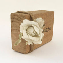 Load image into Gallery viewer, Home Wood Block Sign Shelf Decor