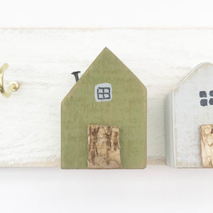 Wooden Key Holder Rustic Pallet - Painted in colours of your choice