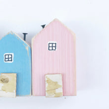 Load image into Gallery viewer, Wooden Houses for Shelf House Ornament