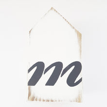 Load image into Gallery viewer, Home Block Sign Wooden Home Decor