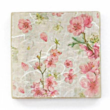 Load image into Gallery viewer, Pink Blossom Wooden Coasters