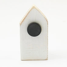 Load image into Gallery viewer, Nautical Magnet Beach Hut Magnet Wood Handmade Magnets - Painted in a colour of your choice