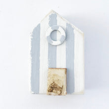 Load image into Gallery viewer, Nautical Fridge Magnet Wooden Beach Hut
