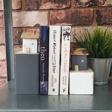 Load image into Gallery viewer, Rustic Modern Bookends Library Decor