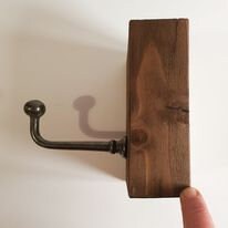 Wooden Wall Hooks Hallway Storage Home Accessories