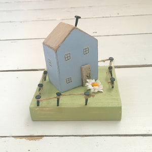 Miniature House Wooden Ornaments House Decorations