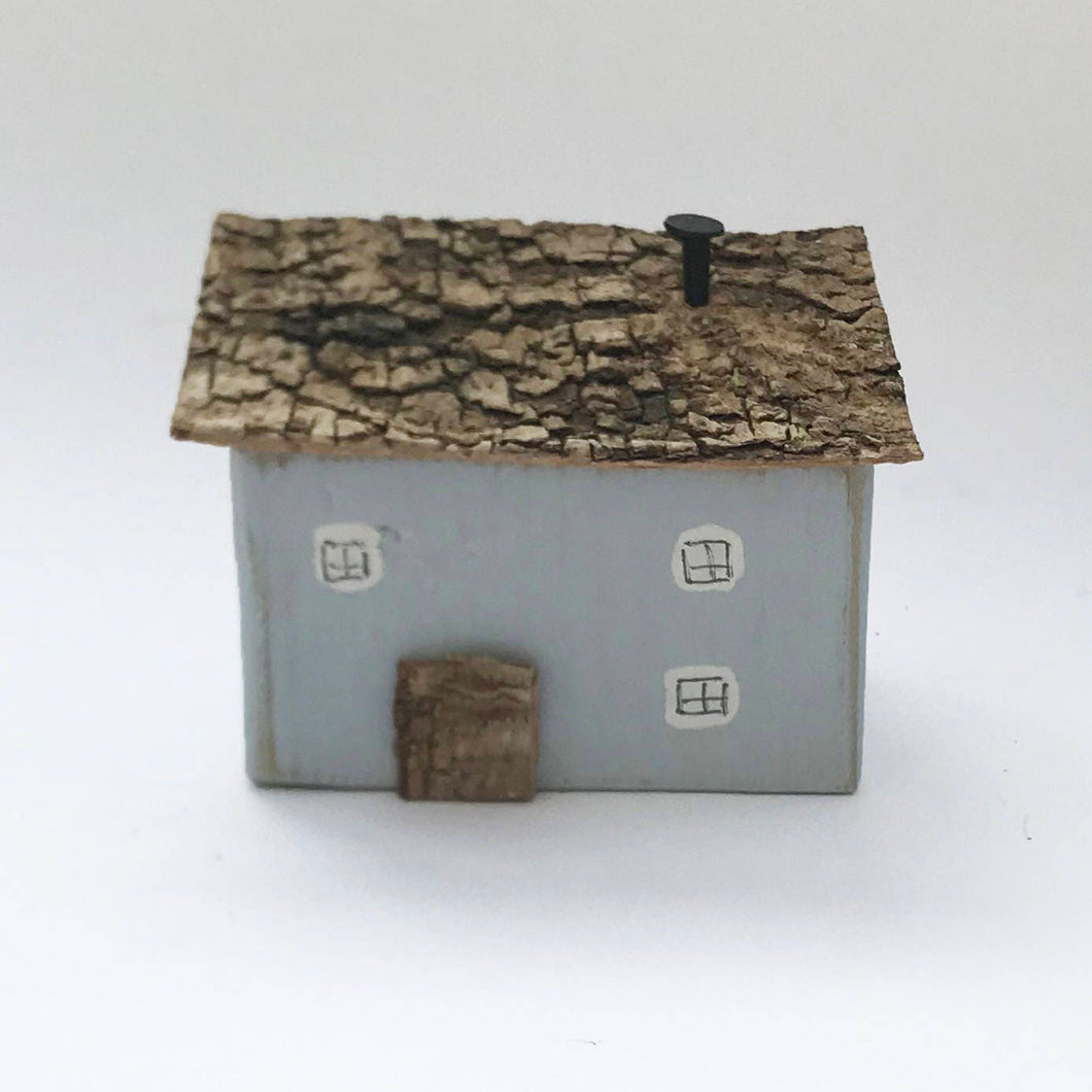 Little Painted House Decorative Ornament House Miniature Home Decor