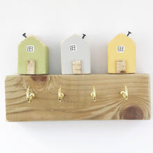 Load image into Gallery viewer, Houses Key Hook Key Holder for Wall New Home Gift