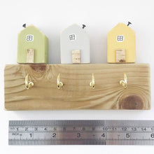 Load image into Gallery viewer, Houses Key Hook Key Holder for Wall New Home Gift
