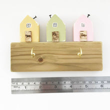 Load image into Gallery viewer, Decorative Wood Key Rack Key Storage Wood Accessories