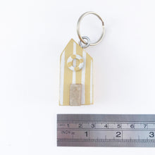 Load image into Gallery viewer, Beach Hut Keyring Holiday Gift