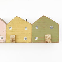 Load image into Gallery viewer, Row of 4 Cottages Home Decor Unusual Gift