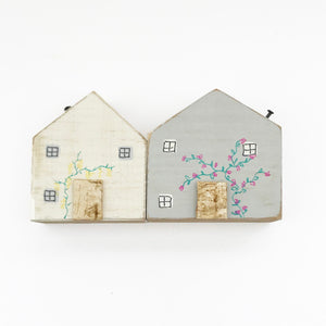Miniature Wooden Houses Rustic Decor Wooden Gifts