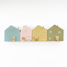 Load image into Gallery viewer, Row of 4 Cottages Home Decor Unusual Gift