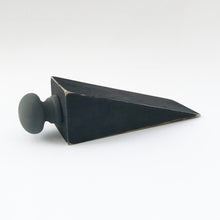 Load image into Gallery viewer, Modern Door Stopper Black and Grey Decor Wood Gifts for Men
