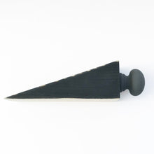 Load image into Gallery viewer, Modern Door Stopper Black and Grey Decor Wood Gifts for Men