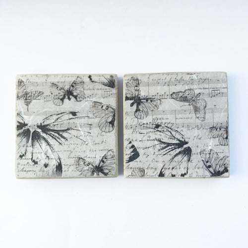 Butterfly Coasters Lockdown Gift Home Accessories