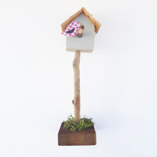 Load image into Gallery viewer, Tiny Bird House Bird House Ornament Moving Away Gift