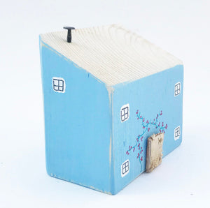 Small Wooden Cottage 5th Anniversary Gift Housewarming Gift