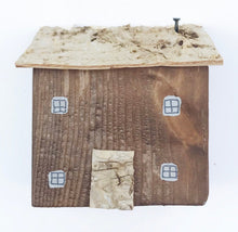 Load image into Gallery viewer, Miniature Rustic House Handmade House Rustic Ornaments