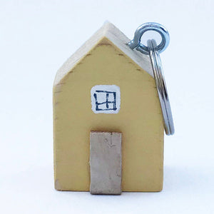 House Keyring Wood Key Fob Key Chains for Women Key Ring New Home