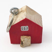 Load image into Gallery viewer, Wooden House Keyring Wooden Gifts
