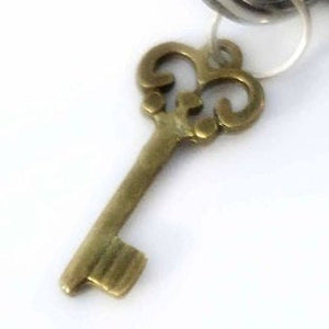 Heart Key Chain Slate Keyrings Small Gifts