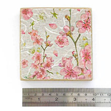 Load image into Gallery viewer, Pink Blossom Wooden Coasters