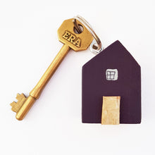 Load image into Gallery viewer, Keychain Wooden House Key Ring for Women New House Key Chain