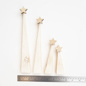 Contemporary Wooden Christmas Trees Modern Christmas