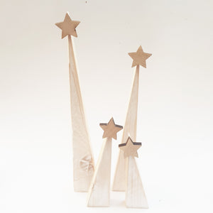 Contemporary Wooden Christmas Trees Modern Christmas