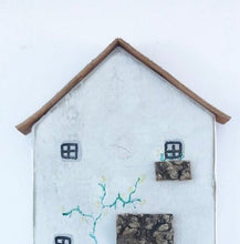 Load image into Gallery viewer, Wooden Cottage Key Holder for Wall - Painted in a colour of your choice