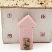 Load image into Gallery viewer, Pink Cottage Wooden Houses Ornaments Pink Ornaments