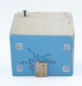 Small Wooden Cottage 5th Anniversary Gift Housewarming Gift
