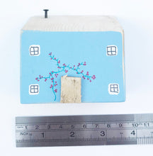 Load image into Gallery viewer, Small Wooden Cottage 5th Anniversary Gift Housewarming Gift