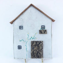 Load image into Gallery viewer, Wooden Cottage Key Holder for Wall - Painted in a colour of your choice
