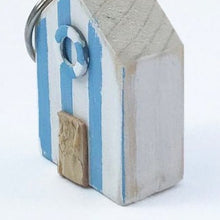 Load image into Gallery viewer, Beach Hut Keyring Tiny Gift