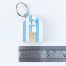 Load image into Gallery viewer, Beach Hut Keyring Tiny Gift