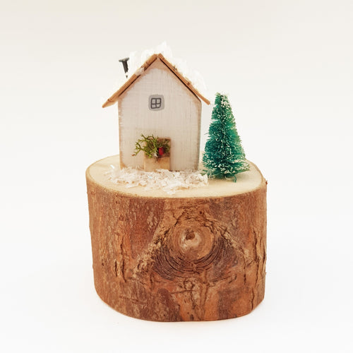 Wood Christmas House