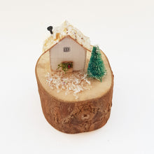 Load image into Gallery viewer, Wood Christmas House