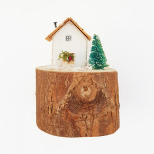 Wood Christmas House