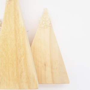 Modern Christmas Wood Christmas Trees Pallet Ornament