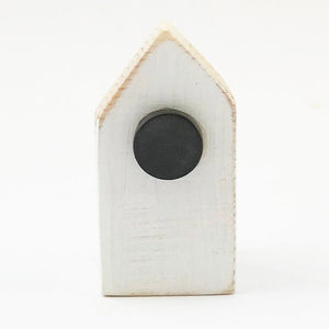 Nautical Magnet Beach Hut Magnet Wood Handmade Magnets - Painted in a colour of your choice