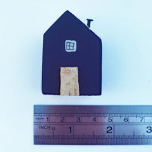 Load image into Gallery viewer, Wooden Mini House Tiny House Decor