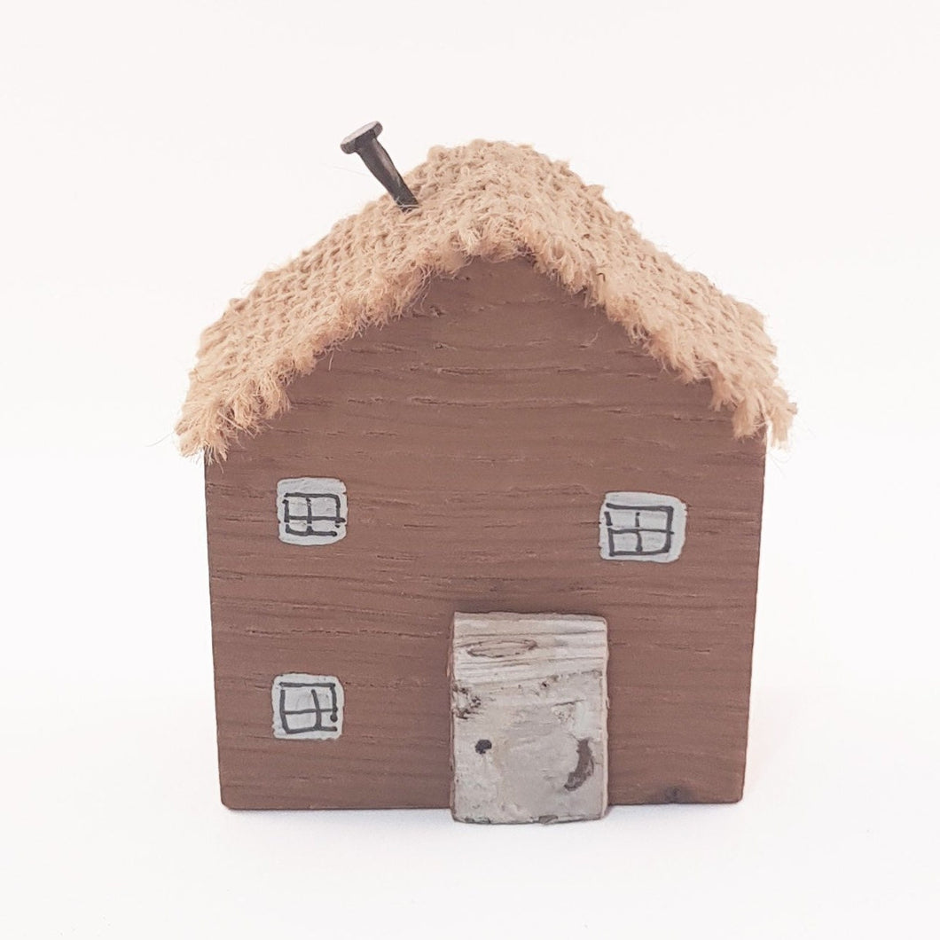 Decorative Wooden House Small Houses Wood Gift