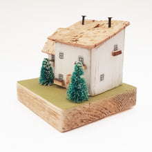 Load image into Gallery viewer, Wooden Cottage Winter Scene Decor Christmas Holiday Decor Christmas Decorations Wooden Houses Decoration Wooden Christmas House Winter Decor