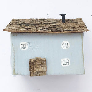 Little Painted House Decorative Ornament House Miniature Home Decor