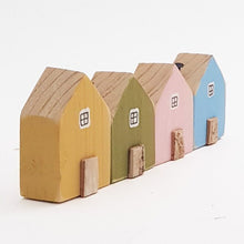 Load image into Gallery viewer, Miniature Houses Wood Wooden Houses Ornaments Tiny Houses Decor