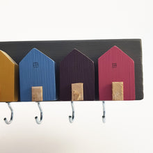 Load image into Gallery viewer, House Key Rack Wooden New Home Gift