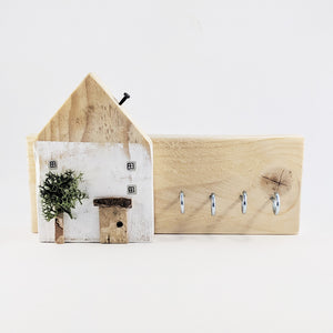 Rustic Key Holder for Wall